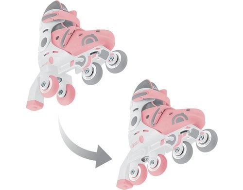 Globber Inline Skate 2 in 1 Pastel pink Gr. 26-29