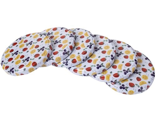 Dr. Oetker Twist-off Deckel Obst 6 Stk. Bunt, D:85mm