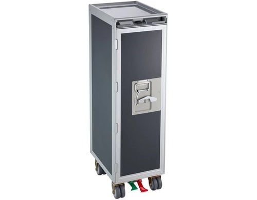 Diaqua Flugzeugtrolley Alu, 30.15 X 40.5 X 103cm, Anthrazit