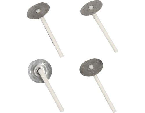 Creativ Company Kerzendocht 3.5 cm 2 mm, 100 Stück