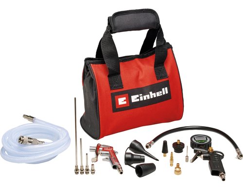 15-tlg. Druckluftset m. Tasche
