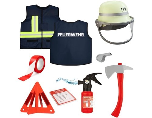 Feuerwehr Rollenspiel-Set 9-Teilig