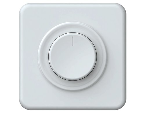 Hager ORIGIN UP Drehdimmer PHASENSCHNITT 20-250VA für konv Transf dimm LED-Leuchtm
