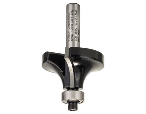 Bosch Professional Abrundfräser R1 12mm, L 19mm, G 60mm