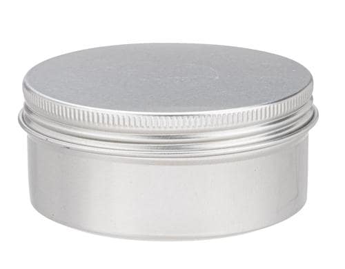 Glorex Alu-Schraubdeckeldose 100ml 75 x 24 mm, mit geklebtem Linern
