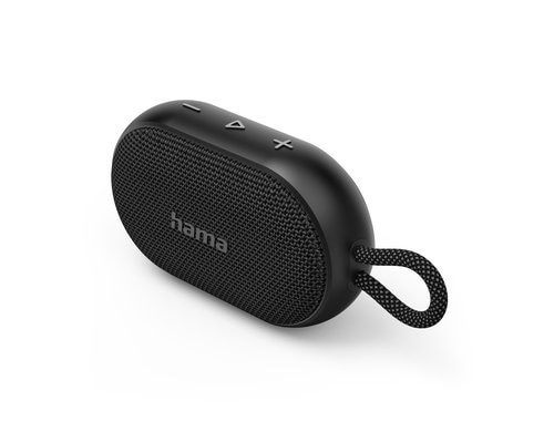 Hama Buddy 3.0 Bluetooth Lautsprecher Wasserdicht IPX7, 6W, schwarz