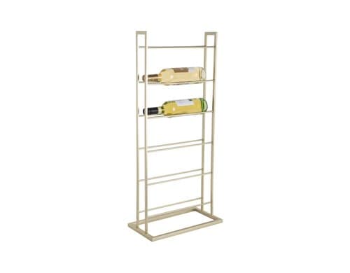 present time Weinregal Single Floor Eisen, 84.5x20cm, Gold