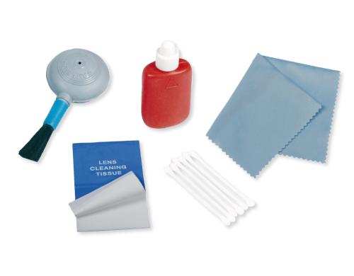 Dörr Reinigungs-Kit 5-tlg. CK-05 Blasepinsel, Fluid, Stäbchen, Papier u Tuch