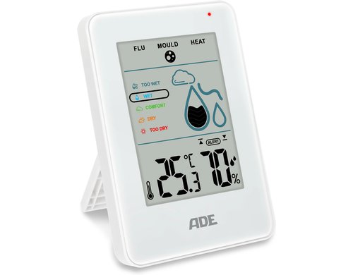ADE digitales Thermo-/Hygrometer weiss