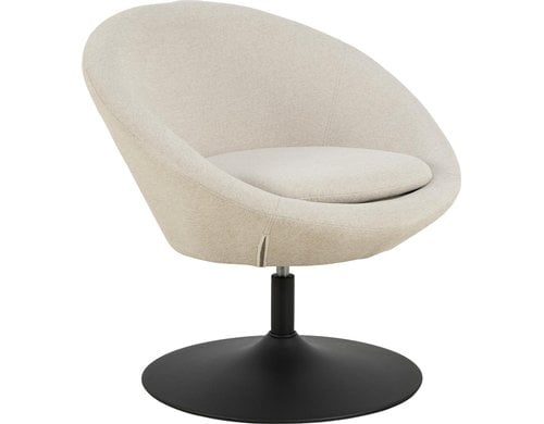 AC Design Sessel Lounge Center Stahl/Textil, Beige