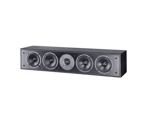 Magnat Centerlautsprecher MONITOR S14C Schwarz, 2.5-Wege, 4-fach Bass-Mittelton