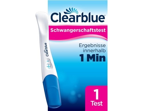Clearblue Schwangerschaftstest Schnelle Erkennung 1er