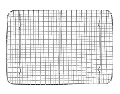STÄDTER Kuchengitter 42.5x29.5x2.5 cm silber rechteckig