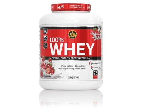 All Stars Whey Protein 100% - Strawberry Dose: 2270g