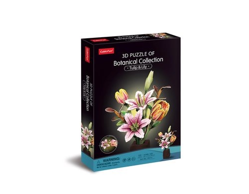 3D Puzzle Pflanzent. Tulpe und Lilie 103