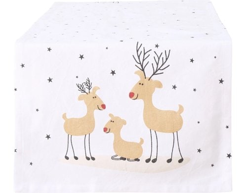 Boltze Tischläufer Timba Textil, 140x40cm