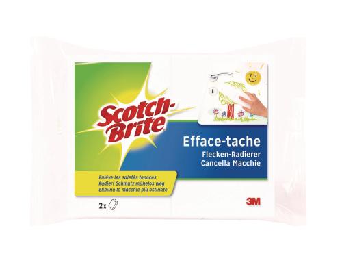 3M Scotch-Brite Flecken-Radierer weiss, 2 Stück