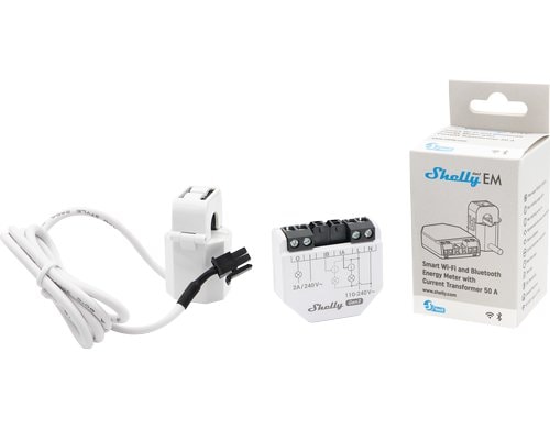 Shelly EM WiFi-Energy Meter Gen3 + 50A 50 A Clamp