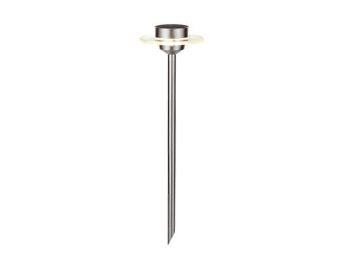 Paulmann Outdoor Solarspiess Ufo Edelstahl LED 1x0,2W IP44 Glas