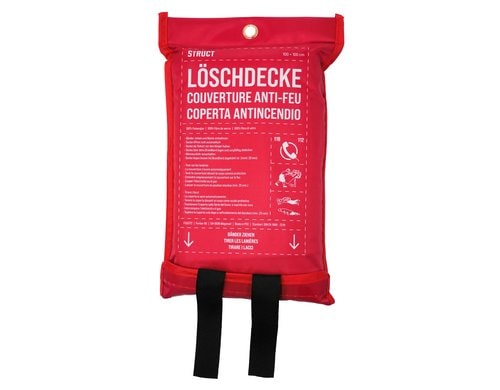 STRUCT Löschdecke 100x100cm EN1869:2019