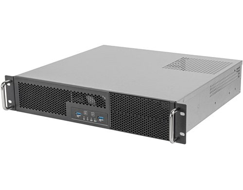 Silverstone SST-RM23-502-MINI Servergeh. 2HE, PS2 (ATX), 2x 3.5, 1x 2.5