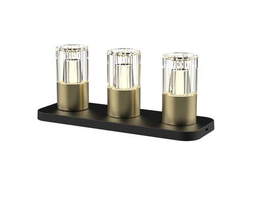 Bold Tischleuchte Kristy Deko TL, 3er-Set, messing gebürstet