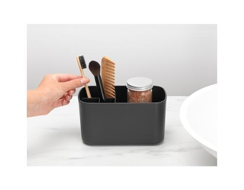 Brabantia Badutensilienhalter ReNew 5 Fächer, Dark Grey