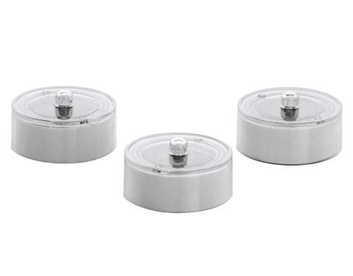 EGLO SOLAR Set 3x Teelicht weiss Solar / inkl.  3x LED 0,04W, Solar