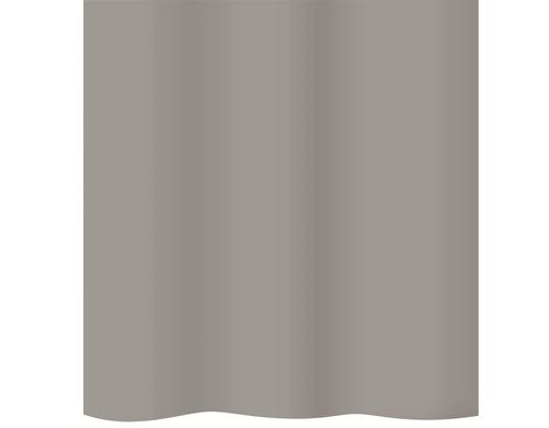 diaqua Basic Duschvorhang, Grau Textil, 120 x 200 cm