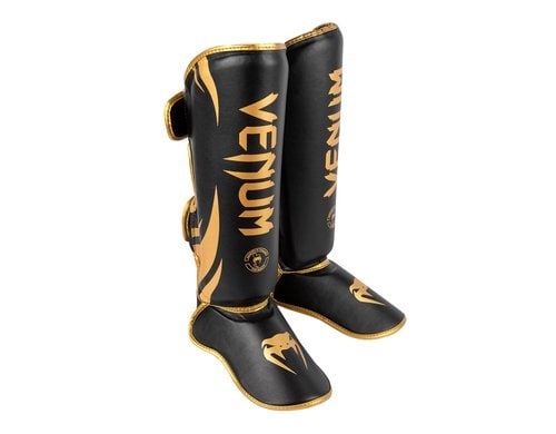 Venum Challenger Standup Shin Guards Gr.XL,Black/Gold