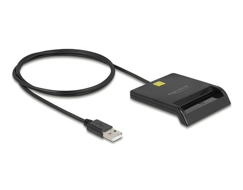 Delock USB 2.0 Smartcard Kartenleser für Smartcards mit Kontaktchip