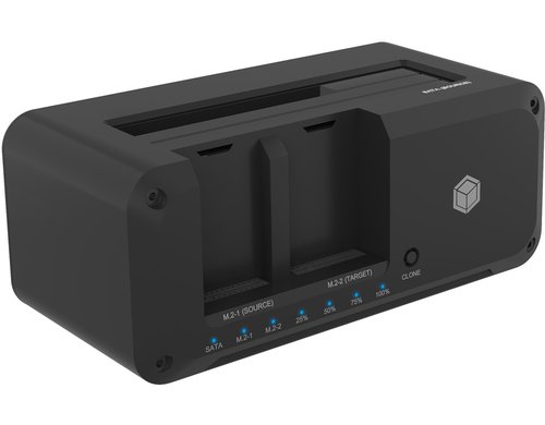 ICY BOX IB-2924MSCL-C31  Dock/Klonstation für M.2 NVMe SSD und 2.5/3.5 SATA SSD7HDD