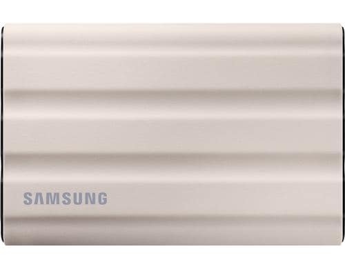 SSD Samsung Port. T7 shield 2TB beige USB 3.2 Gen.2, NVMe, 1050MB/s, 1000MB/s