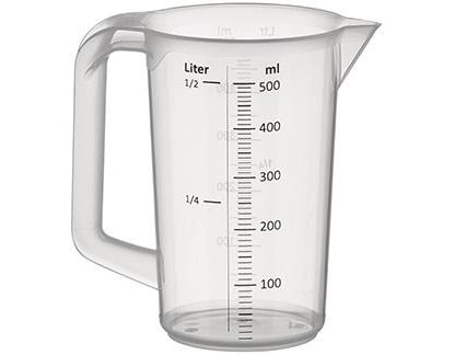APS Messbecher Pro Ø 9 cm, H: 14 cm, 0,5 Liter
