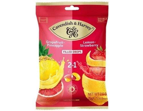 2in1 Grapefruit-Pineapple & Lemon-Stawberry 75 g