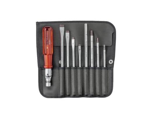 PB Rolltasche Schraubenzieher-Set 9-teilig mit Umklappgriff