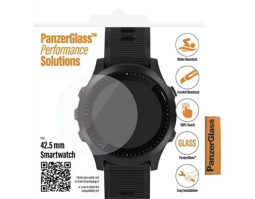 PanzerGlass Displayschutz 42.5 mm Suunto D5/9/9 Baro, Polar Vintage M