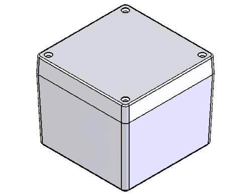Velleman G137 Aluminium-Gehäuse abgedichtet, 120.5 x 120.5 x 101.5 mm