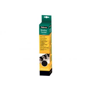 Binderücken 12.5mm, schwarz, 25 Stk. Blattkapazität 56-80, 21 Ringe