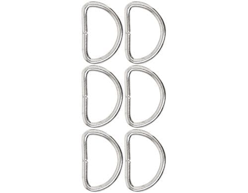lalana D-ring 32x22 mm, 6 Stück