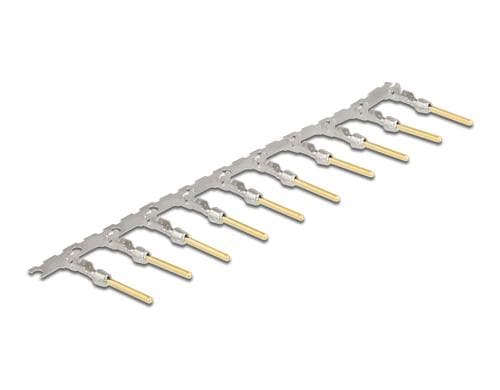 Delock D-Sub Crimp Stecker Goldbeschichtung, 40 Stück