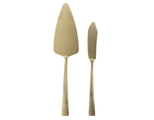 FURBER Kuchenbesteck 2TLG Edelstahl, 2-teilig