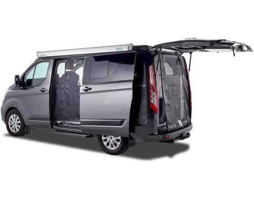 Schiebetürenmoskitonetz Magnetreissverschl. fine Mesh, links,  Ford Custom 2012-2023