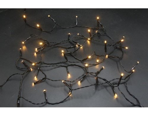 Dameco LED Outdoor Lichterkette 1.5m LED ww, inkl. Timer 6/18h, exkl. 3x AA
