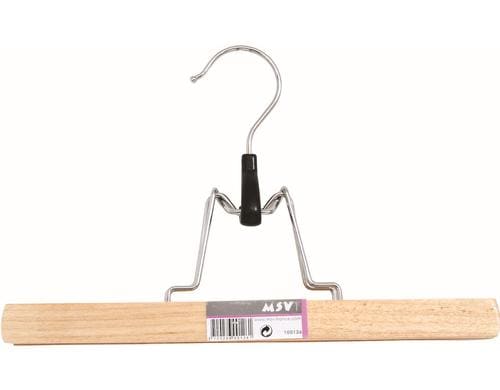 MSV Hosenklemmbügel Holz