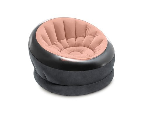 Intex Sessel Empire, Coral-Schwarz 1.12 m x 1.09 m x 69 cm, In/Outdoor