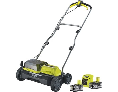Akku-Vertikutierer, Kit +2x 4,0 Ah RY18SFX35A-240