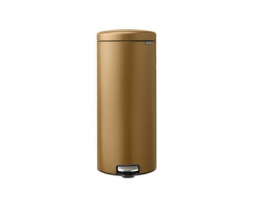 Brabantia NewIcon Treteimer 30 Liter Warm Brass
