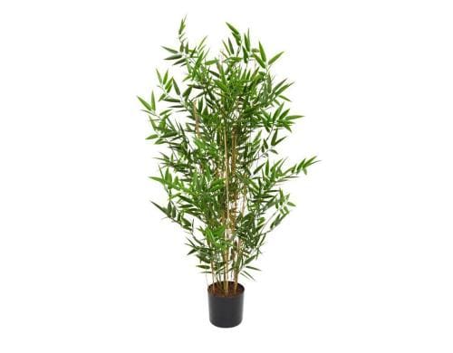 Botanic-Haus Bambus Japanisch, UV-Bestand. H:90xD:45 cm, H:12 cm, D:13 cm, Holz & PE