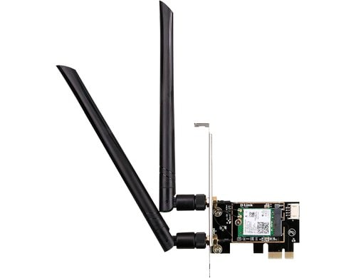 D-Link DWA-X582: WLAN-N 11ac PCIe Adapter bis 2402Mbps, Dualband, WPA, WPA2, WPA3